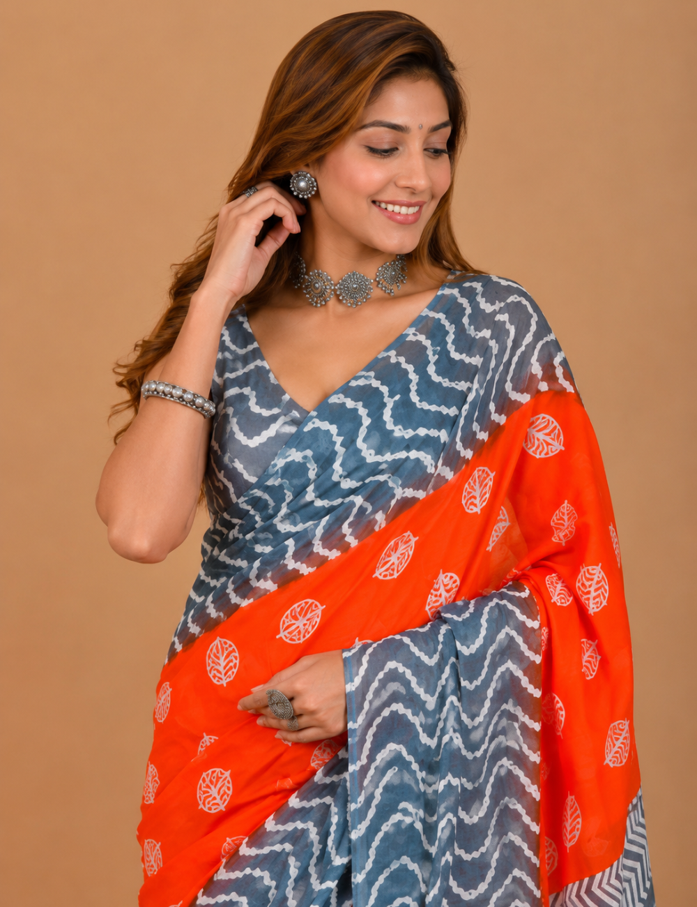 Mulmul Cotton Saree – Soft Comfortable Traditional Wear