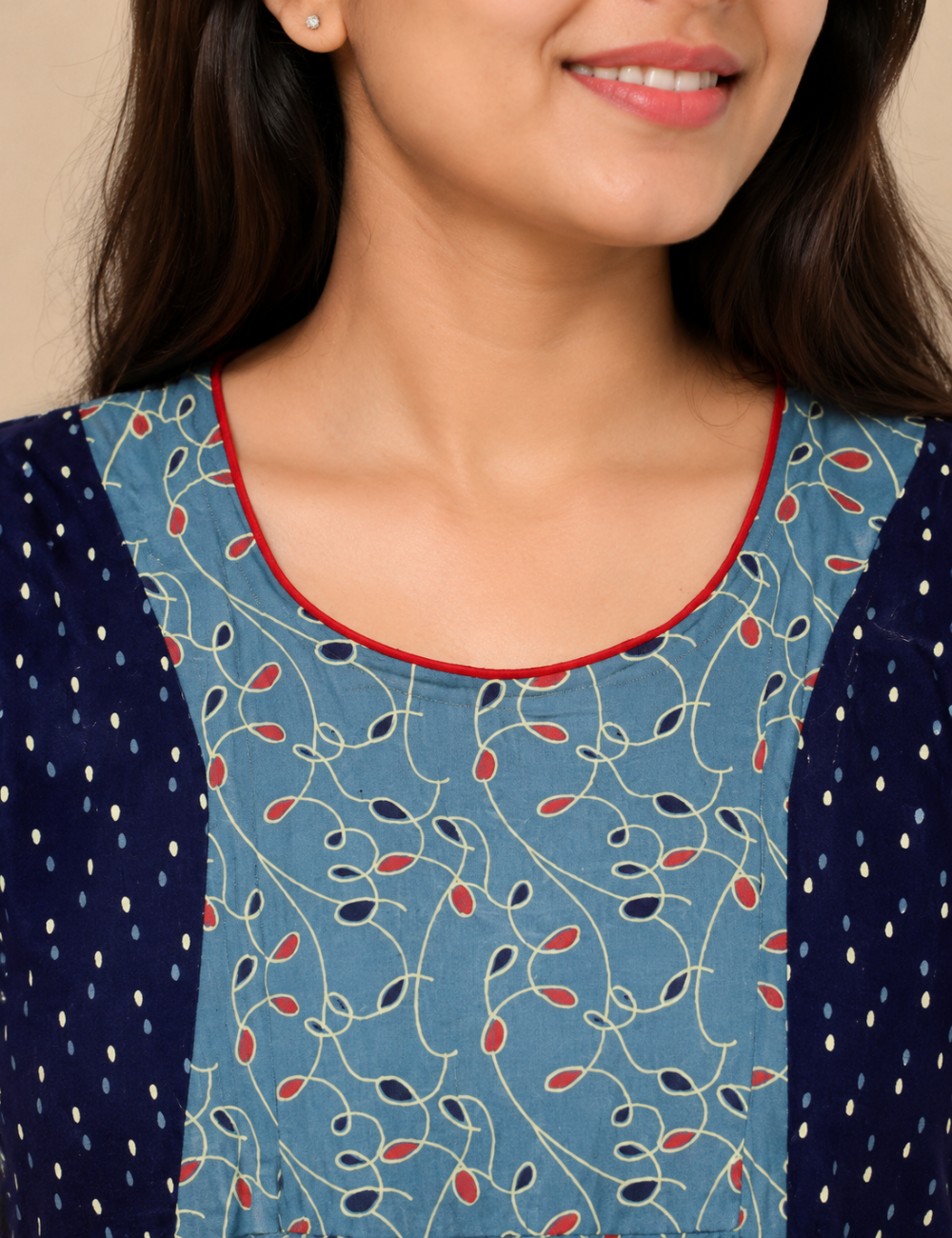 2XL Premium Frock | no Rope | Pure Cotton |Soft & Comfortable Daily Wear |Without Zip Pattern