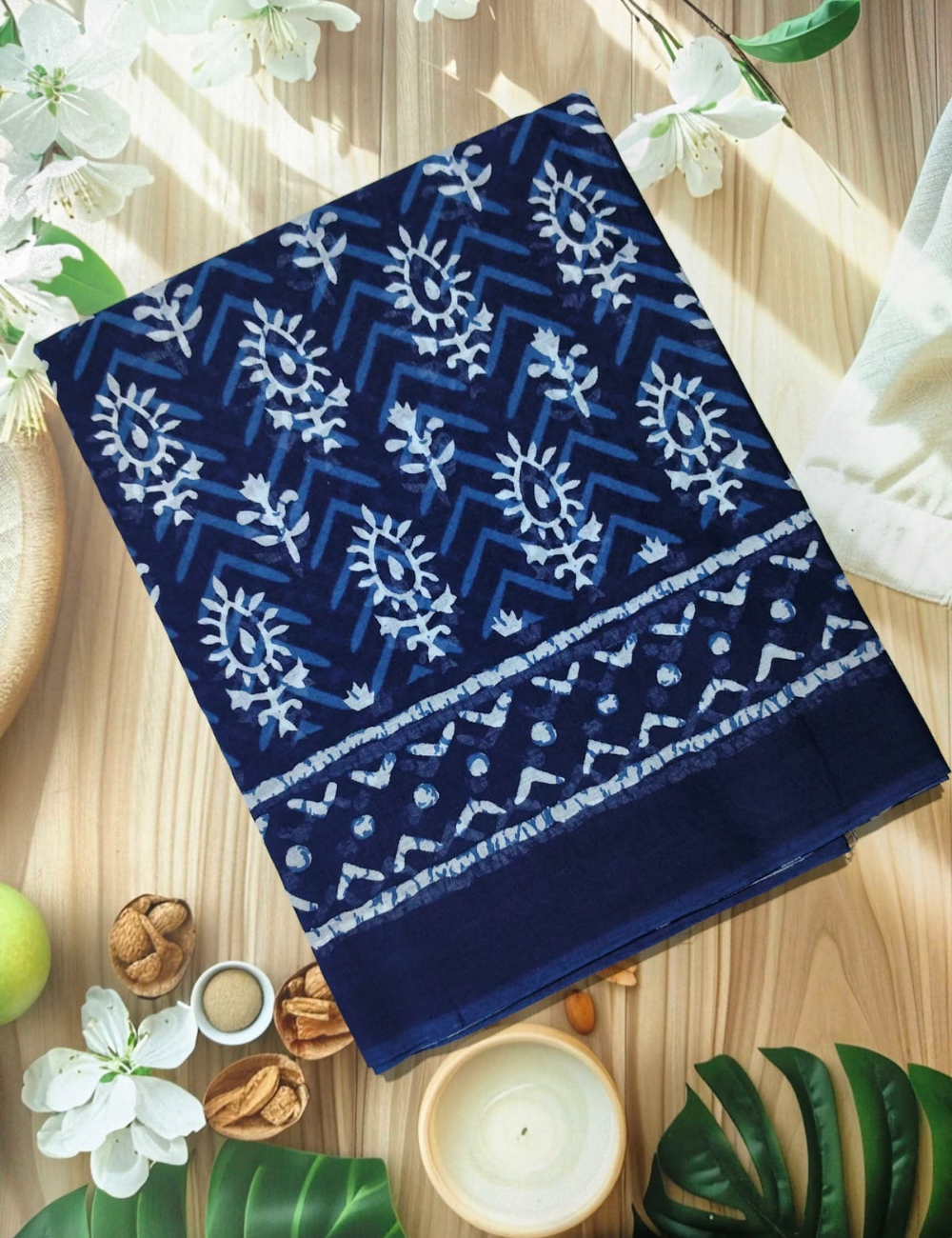 Mulmul Cotton Saree – Soft Comfortable Traditional Wear
