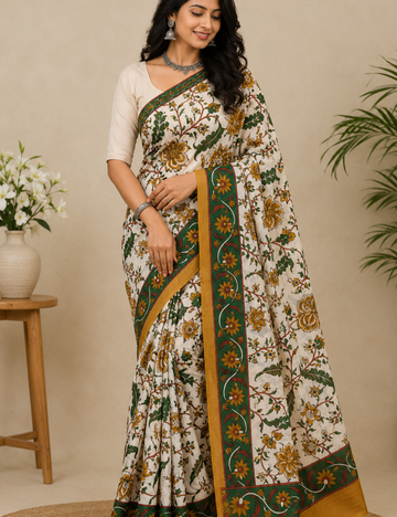 Mulmul Cotton Saree – Soft Comfortable Traditional Wear