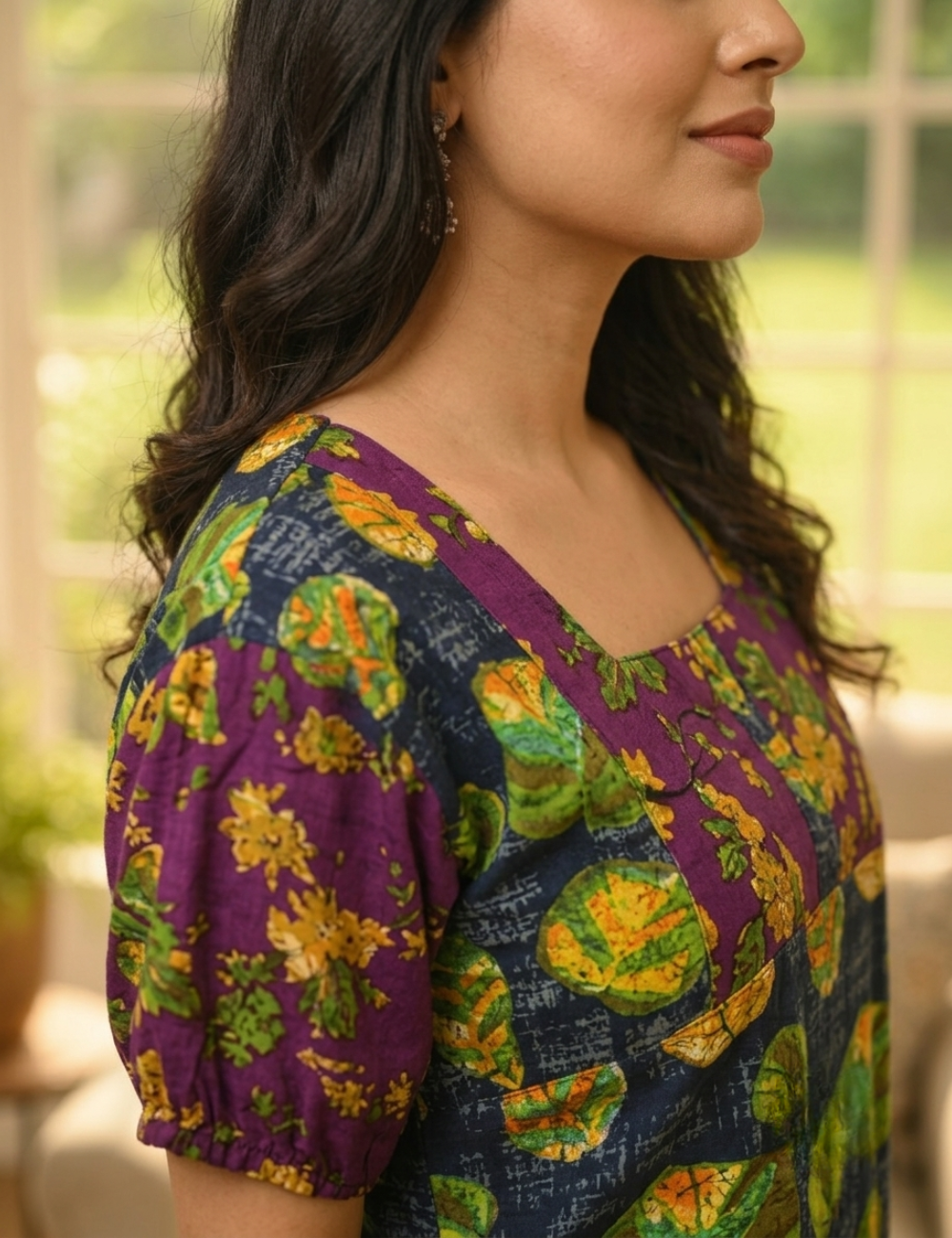 XL - Stylish Premium Frock Nighty| with Rope |Without Zip | Everyday Comfort Wear