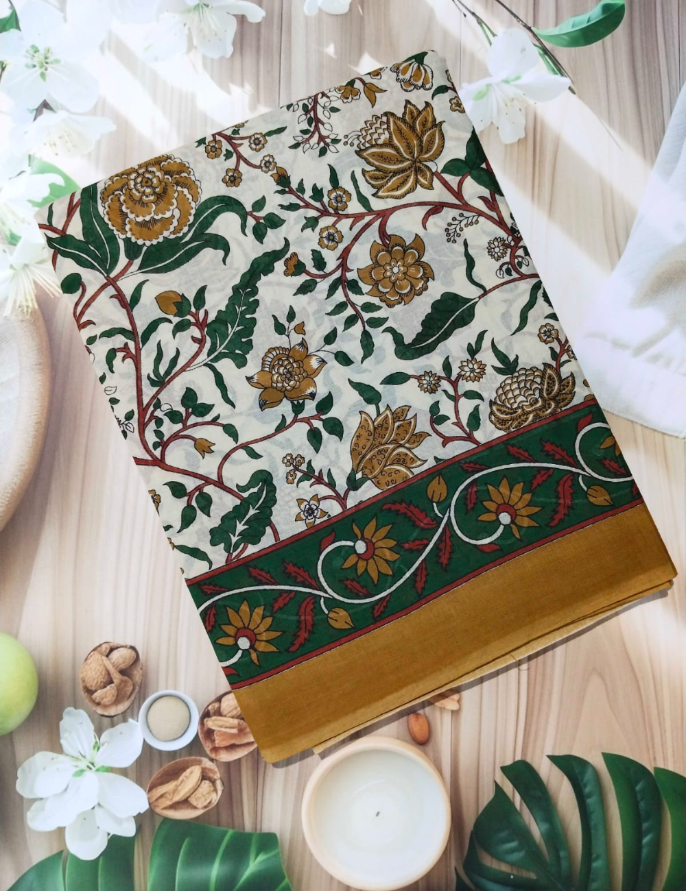 Mulmul Cotton Saree – Soft Comfortable Traditional Wear