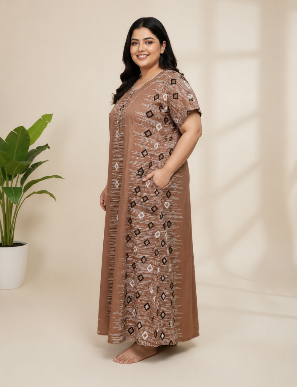 3XL Nighties– Extra Comfort Plus Size Nightwear
