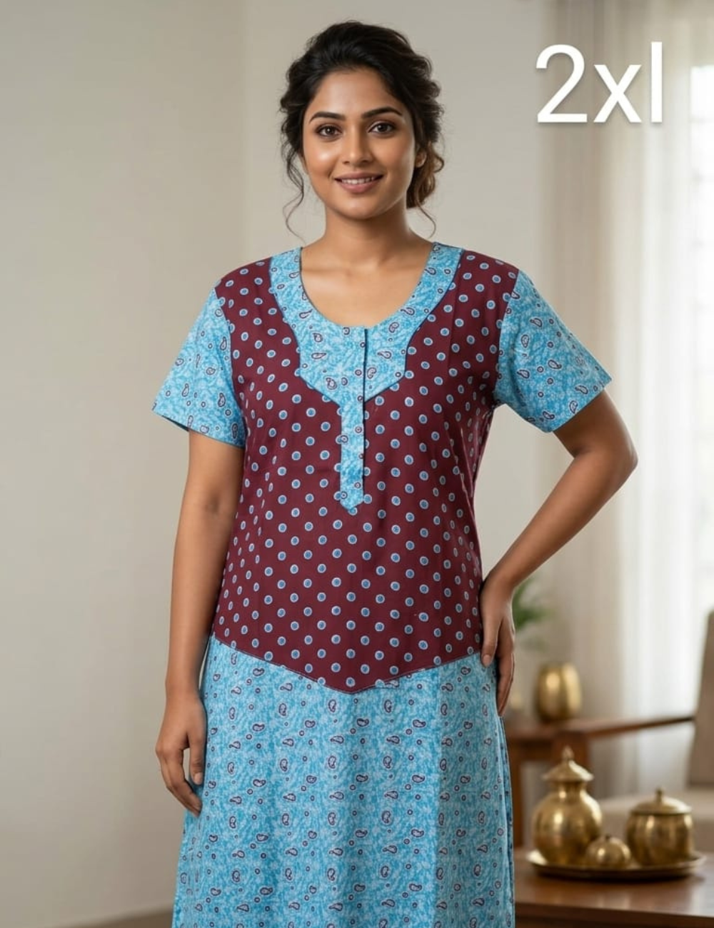 2XL| ZIP| Size|Budget friendly Nighties|Buy 3 for 570|freeshipping