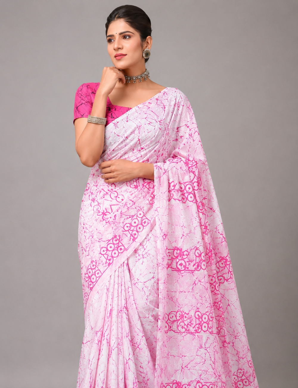 Mulmul Cotton Saree – Soft Comfortable Traditional Wear
