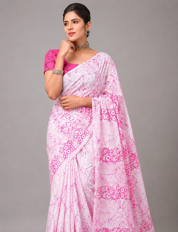 Mulmul Cotton Saree – Soft Comfortable Traditional Wear