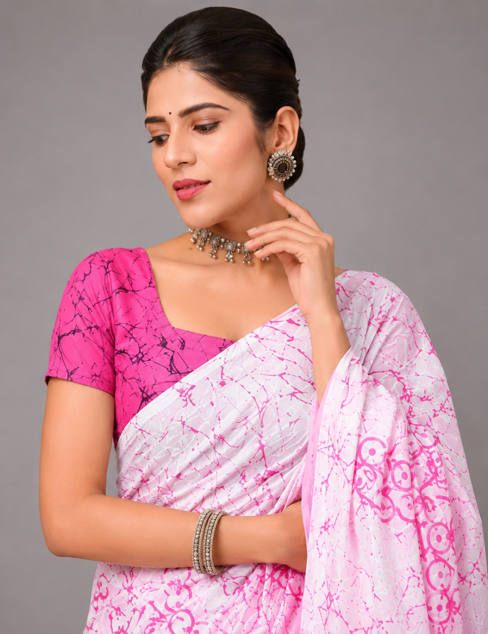 Mulmul Cotton Saree – Soft Comfortable Traditional Wear