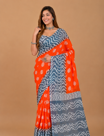 Mulmul Cotton Saree – Soft Comfortable Traditional Wear