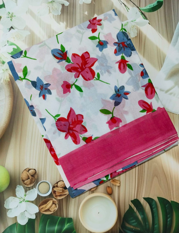 Mulmul Cotton Saree – Soft Comfortable Traditional Wear