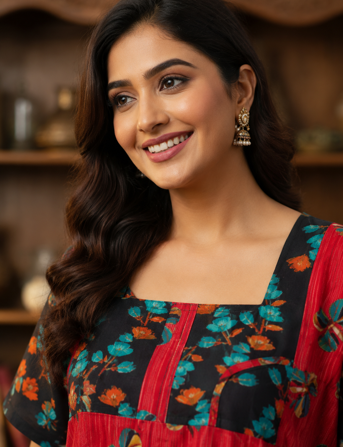 XL - Stylish Premium Frock Nighty| with Rope |Without Zip | Everyday Comfort Wear