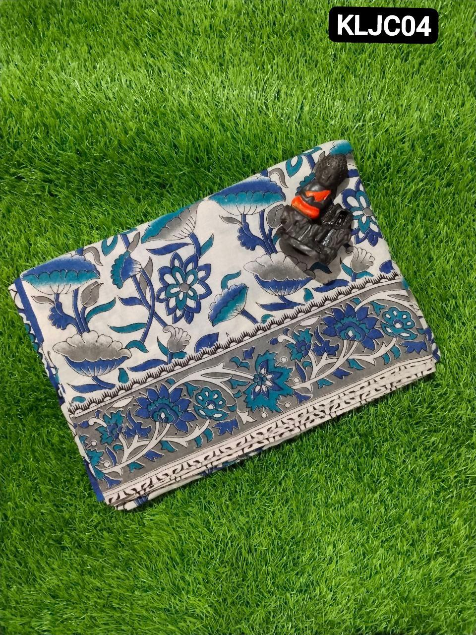 Women's Traditional Kalamkari Saree with Artistic Prints | pure cotton