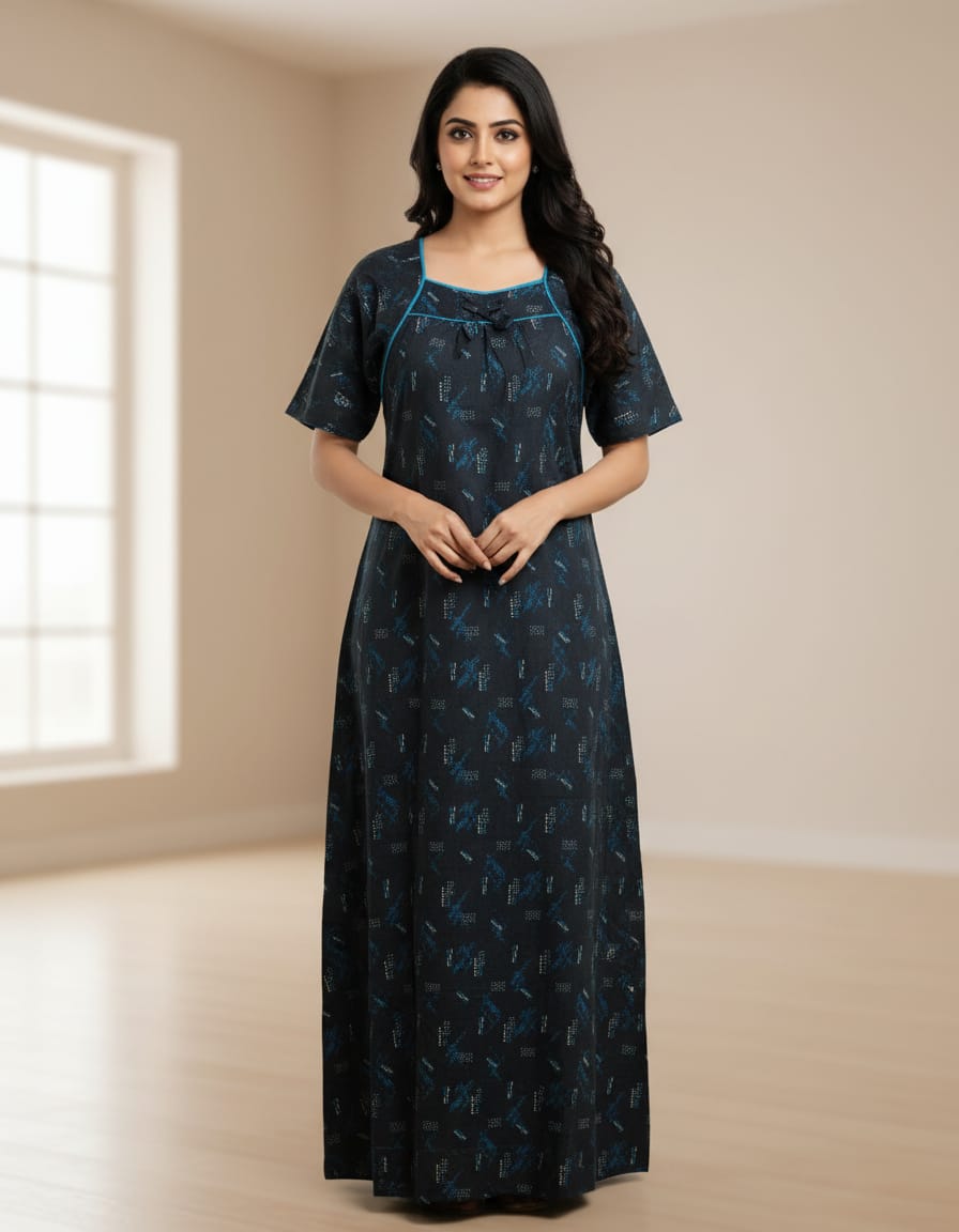 L Size|Boat Neck|Budget friendly Nighties|Buy 3 for 570|freeshipping