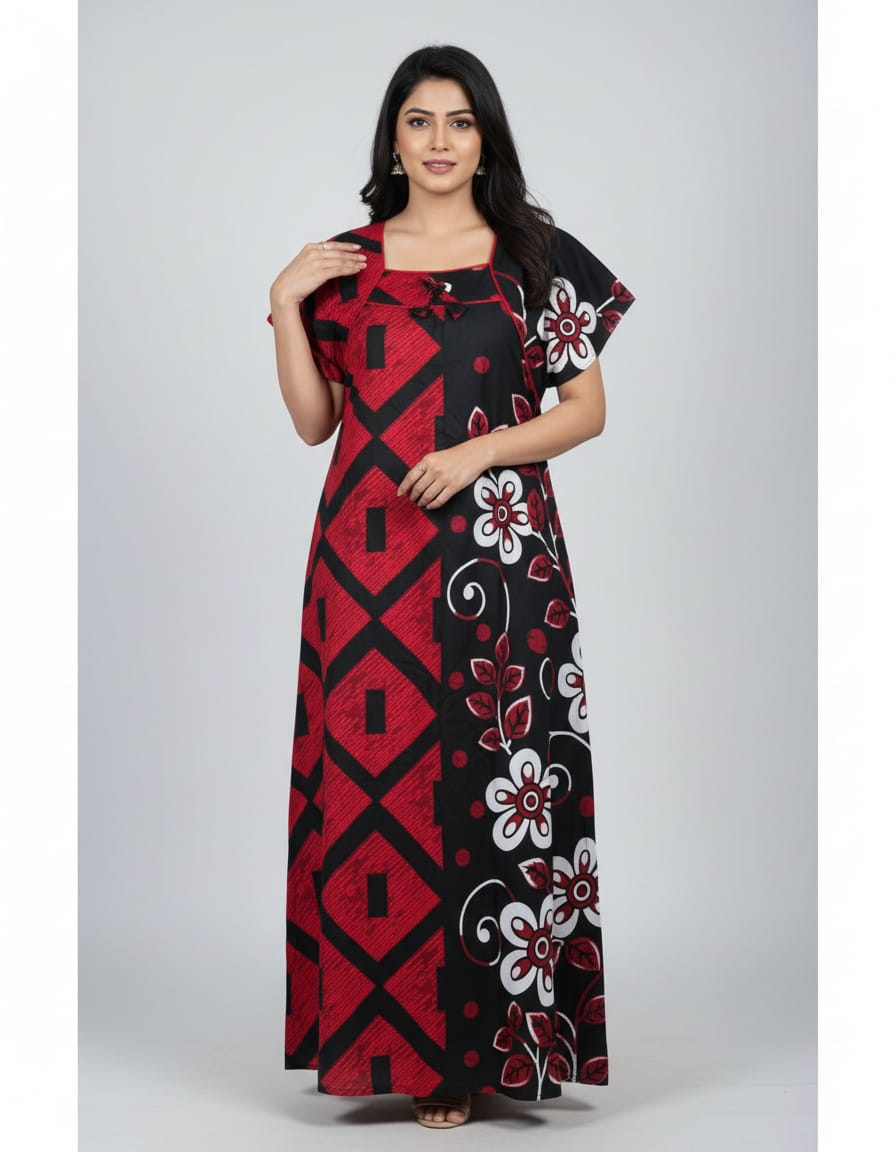 L Size|Boat Neck|Budget friendly Nighties|Buy 3 for 570|freeshipping